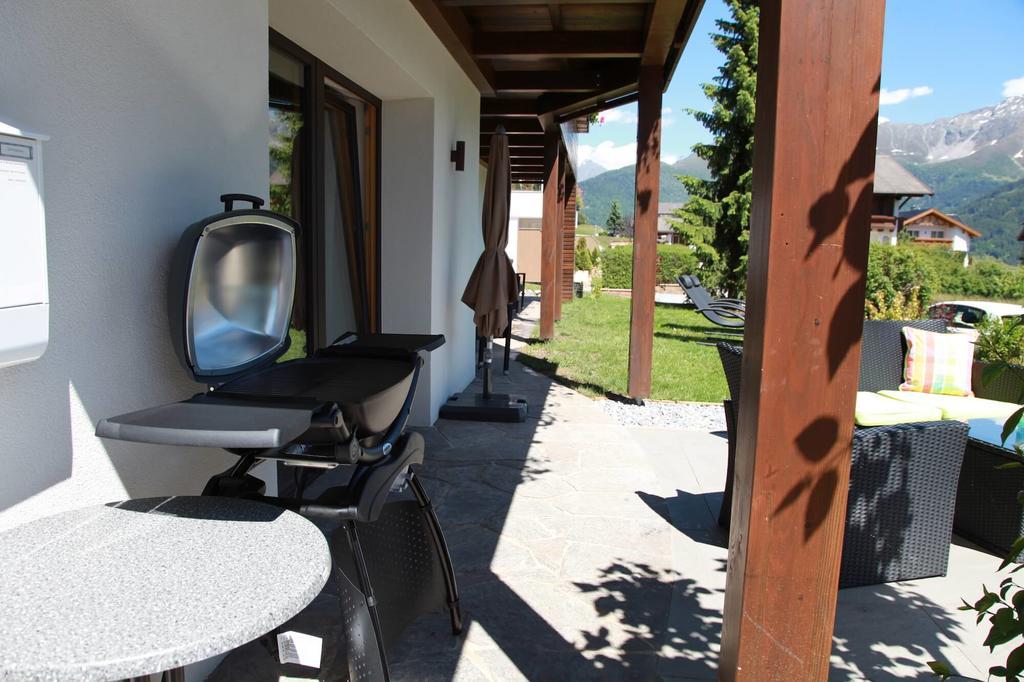 Slow Living Suite - Ferienwohnung Mit Privater Sauna & Garten Fiss Kültér fotó